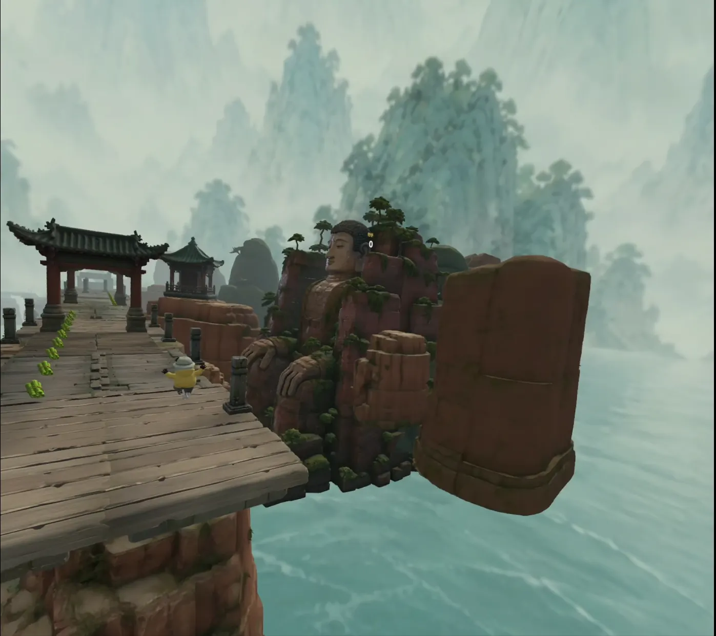 熊猫探险 VR 游戏：云海中的山间古迹